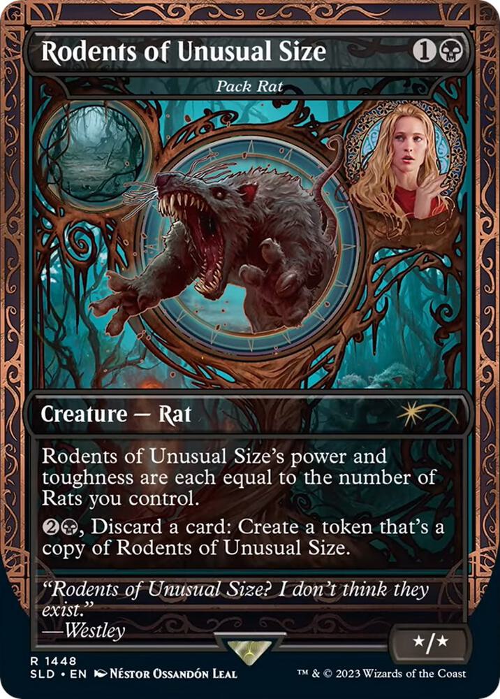 Rodents of Unusual Size - Pack Rat [Secret Lair Drop Series] 1448