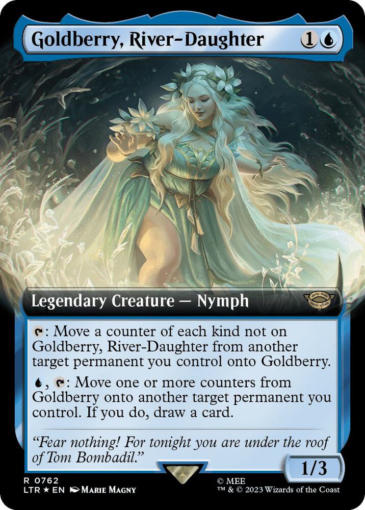 Goldberry, River-Daughter (Extended Art) (Surge Foil) [Universes Beyond: The Lord of the Rings: Tales of Middle-earth] 762