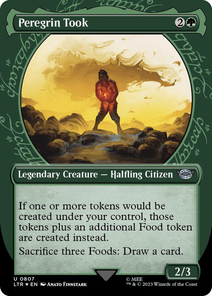 Peregrin Took (Showcase) (Surge Foil) [Universes Beyond: The Lord of the Rings: Tales of Middle-earth] 807