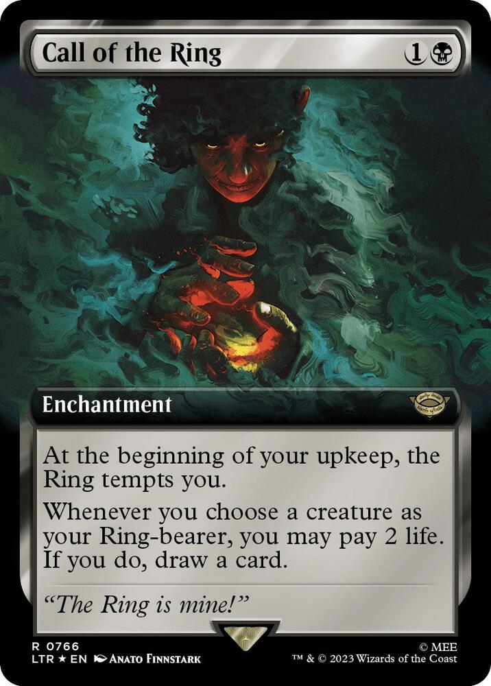 Call of the Ring (Extended Art) (Surge Foil) [Universes Beyond: The Lord of the Rings: Tales of Middle-earth] 766