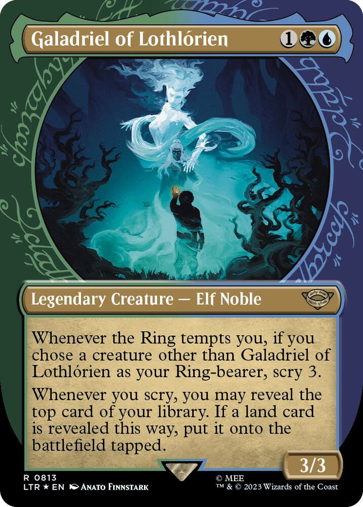 Galadriel of Lothlorien (Showcase) (Surge Foil) [Universes Beyond: The Lord of the Rings: Tales of Middle-earth] 813