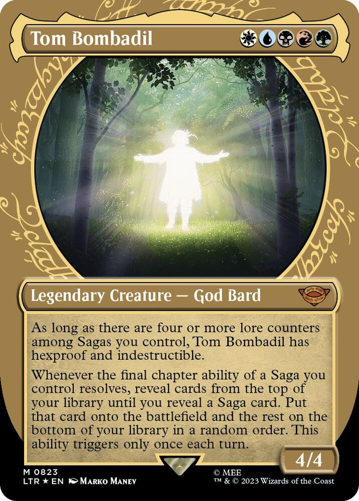 Tom Bombadil (Showcase) (Surge Foil) [Universes Beyond: The Lord of the Rings: Tales of Middle-earth] 823