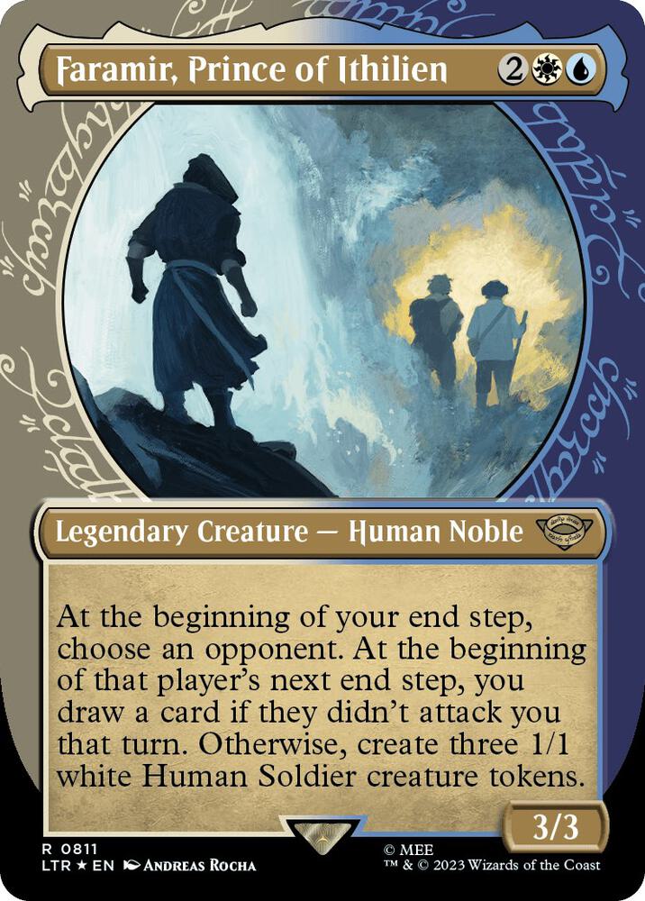 Faramir, Prince of Ithilien (Showcase) (Surge Foil) [Universes Beyond: The Lord of the Rings: Tales of Middle-earth] 811