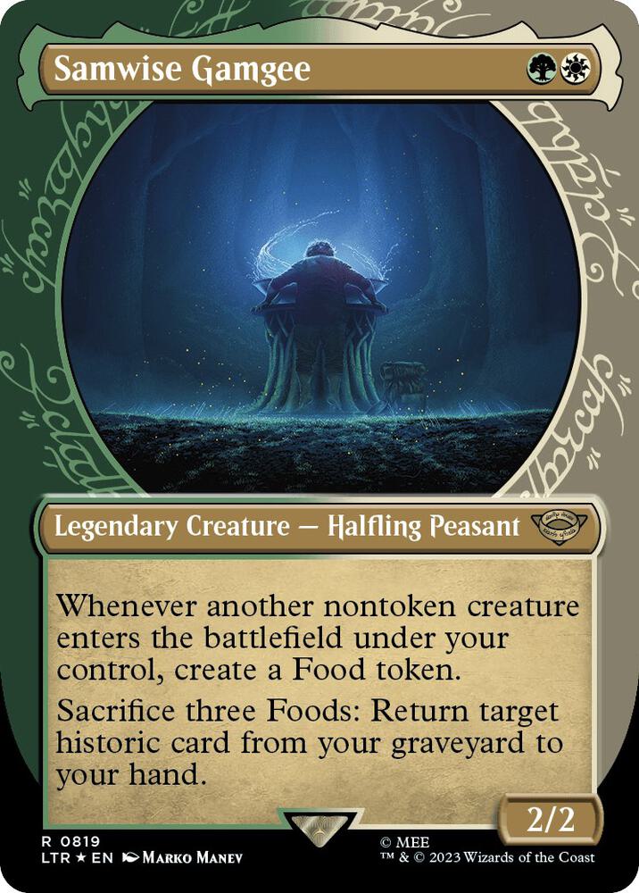 Samwise Gamgee (Showcase) (Surge Foil) [Universes Beyond: The Lord of the Rings: Tales of Middle-earth] 819