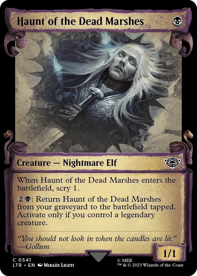 Haunt of the Dead Marshes (Showcase Scrolls) [Universes Beyond: The Lord of the Rings: Tales of Middle-earth] 541