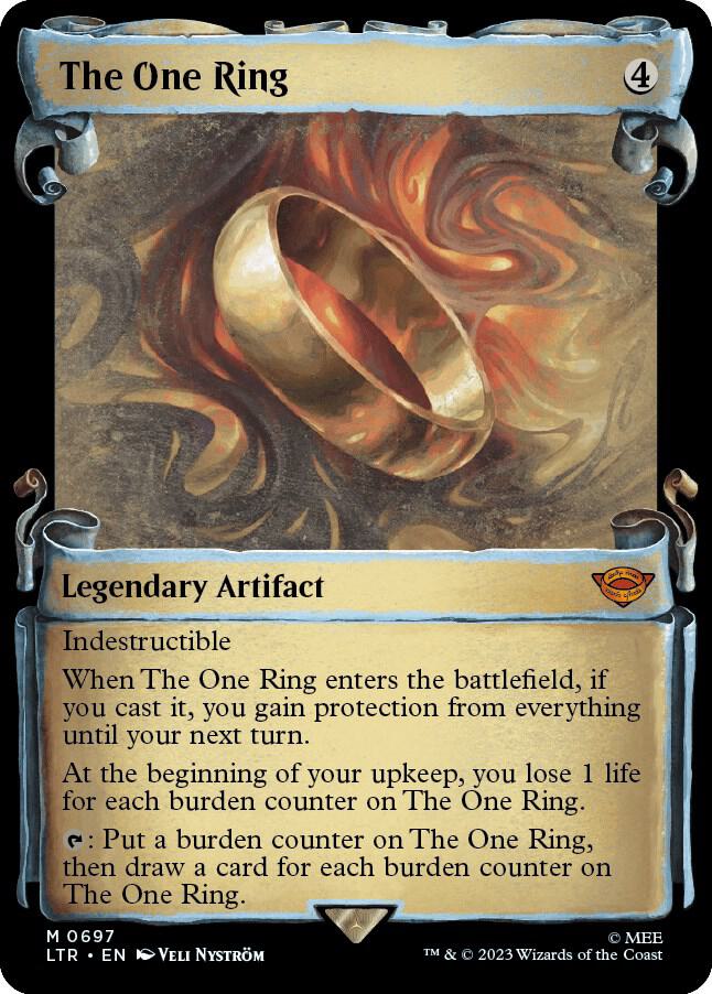 The One Ring (Showcase Scrolls) [Universes Beyond: The Lord of the Rings: Tales of Middle-earth] 697