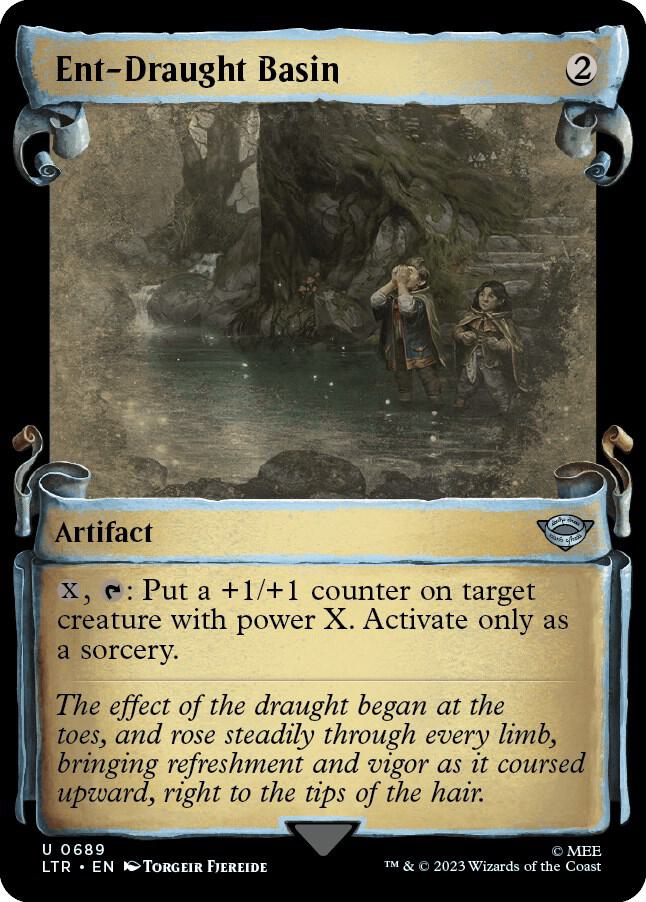 Ent-Draught Basin (Showcase Scrolls) [Universes Beyond: The Lord of the Rings: Tales of Middle-earth] 689
