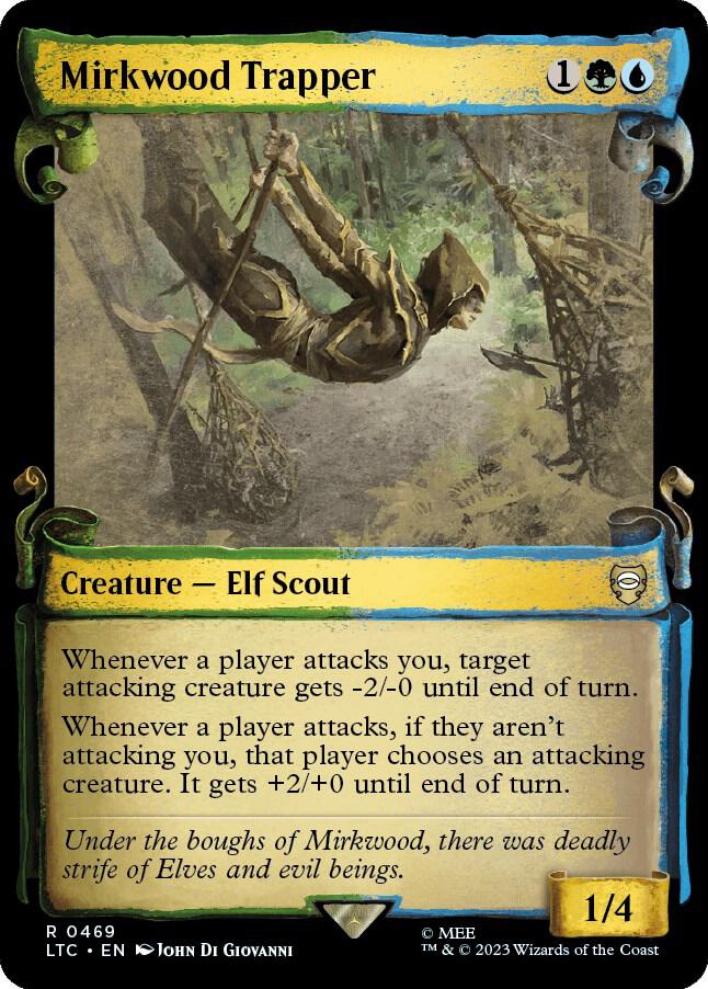Mirkwood Trapper (Showcase Scrolls) [Commander: The Lord of the Rings: Tales of Middle-earth] 469