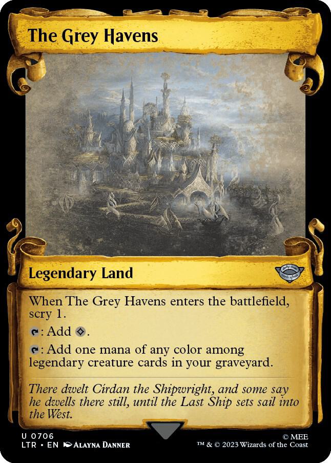 The Grey Havens (Showcase Scrolls) [Universes Beyond: The Lord of the Rings: Tales of Middle-earth] 706