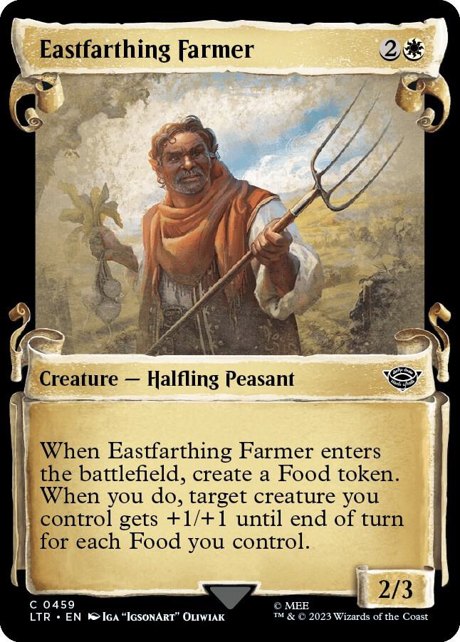 Eastfarthing Farmer (Showcase Scrolls) [Universes Beyond: The Lord of the Rings: Tales of Middle-earth] 459
