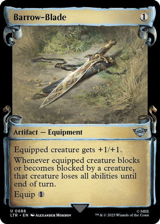 Barrow-Blade (Showcase Scrolls) [Universes Beyond: The Lord of the Rings: Tales of Middle-earth] 688
