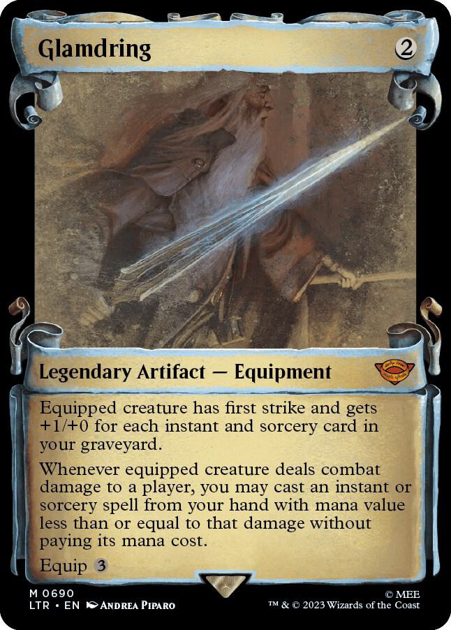 Glamdring (Showcase Scrolls) [Universes Beyond: The Lord of the Rings: Tales of Middle-earth] 690