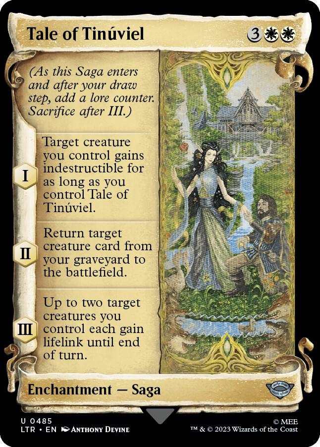 Tale of Tinuviel (Showcase Scrolls) [Universes Beyond: The Lord of the Rings: Tales of Middle-earth] 485