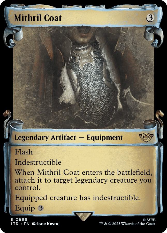 Mithril Coat (Showcase Scrolls) [Universes Beyond: The Lord of the Rings: Tales of Middle-earth] 696