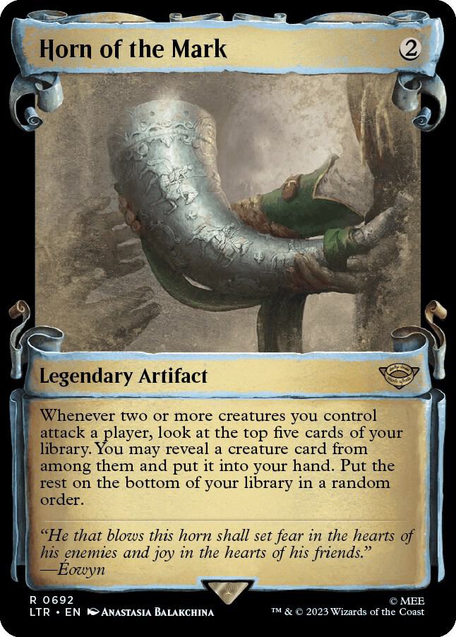 Horn of the Mark (Showcase Scrolls) [Universes Beyond: The Lord of the Rings: Tales of Middle-earth] 692