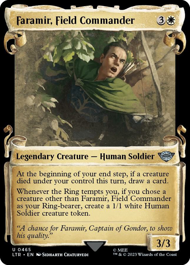 Faramir, Field Commander (Showcase Scrolls) [Universes Beyond: The Lord of the Rings: Tales of Middle-earth] 465