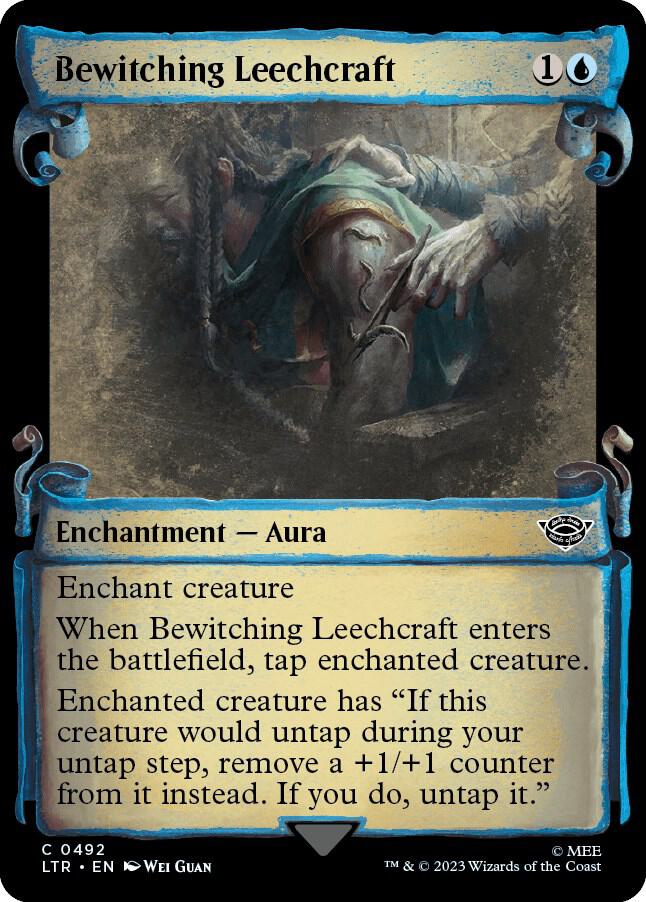 Bewitching Leechcraft (Showcase Scrolls) [Universes Beyond: The Lord of the Rings: Tales of Middle-earth] 492