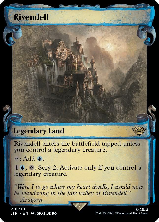 Rivendell (Showcase Scrolls) [Universes Beyond: The Lord of the Rings: Tales of Middle-earth] 710