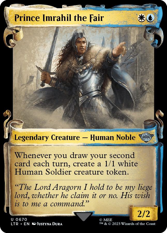 Prince Imrahil the Fair (Showcase Scrolls) [Universes Beyond: The Lord of the Rings: Tales of Middle-earth] 670