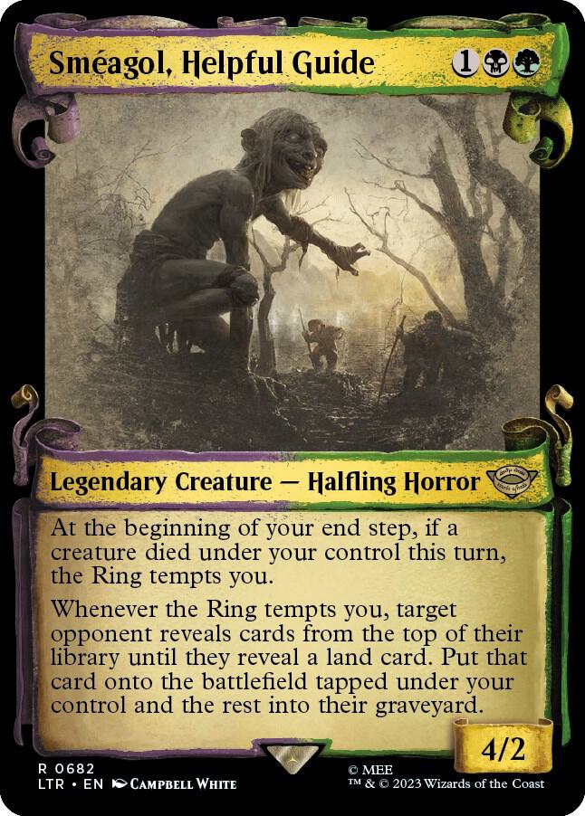 Smeagol, Helpful Guide (Showcase Scrolls) [Universes Beyond: The Lord of the Rings: Tales of Middle-earth] 682