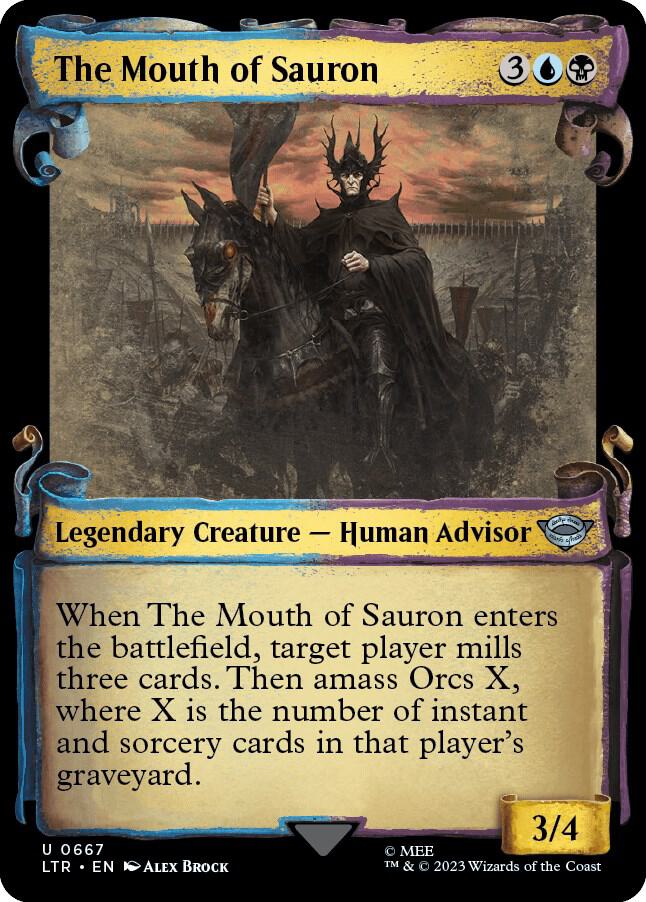 The Mouth of Sauron (Showcase Scrolls) [Universes Beyond: The Lord of the Rings: Tales of Middle-earth] 667