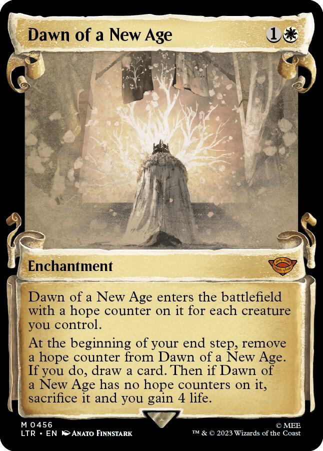 Dawn of a New Age (Showcase Scrolls) [Universes Beyond: The Lord of the Rings: Tales of Middle-earth] 456