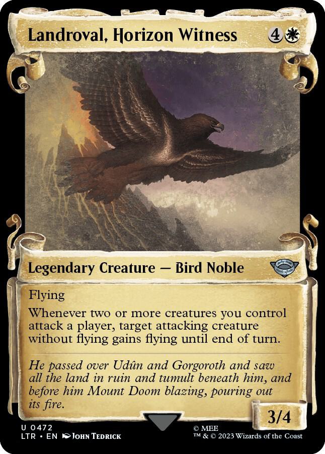 Landroval, Horizon Witness (Showcase Scrolls) [Universes Beyond: The Lord of the Rings: Tales of Middle-earth] 472