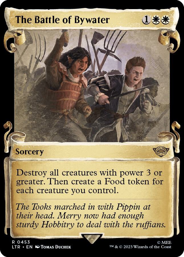 The Battle of Bywater (Showcase Scrolls) [Universes Beyond: The Lord of the Rings: Tales of Middle-earth] 453