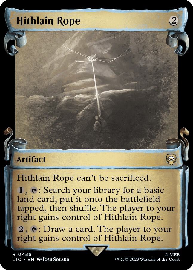 Hithlain Rope (Showcase Scrolls) [Commander: The Lord of the Rings: Tales of Middle-earth] 486