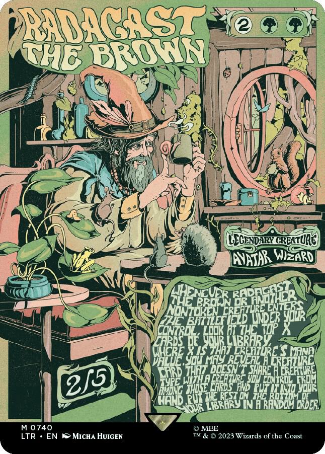 Radagast the Brown (Borderless Poster) [Universes Beyond: The Lord of the Rings: Tales of Middle-earth] 740