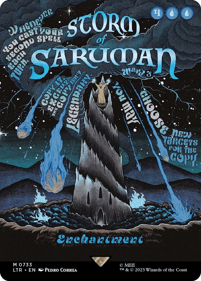 Storm of Saruman (Borderless Poster) [Universes Beyond: The Lord of the Rings: Tales of Middle-earth] 733