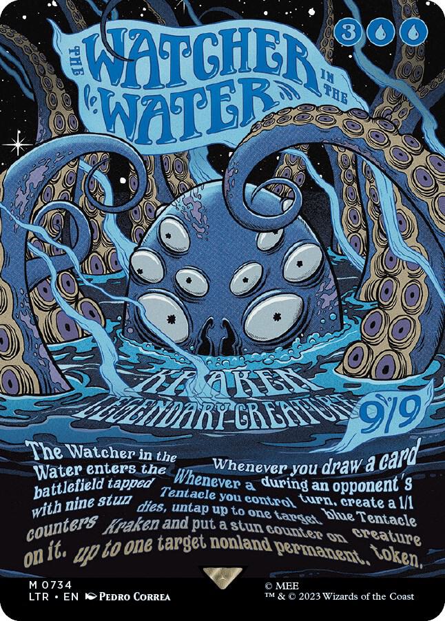 The Watcher in the Water (Borderless Poster) [Universes Beyond: The Lord of the Rings: Tales of Middle-earth] 734