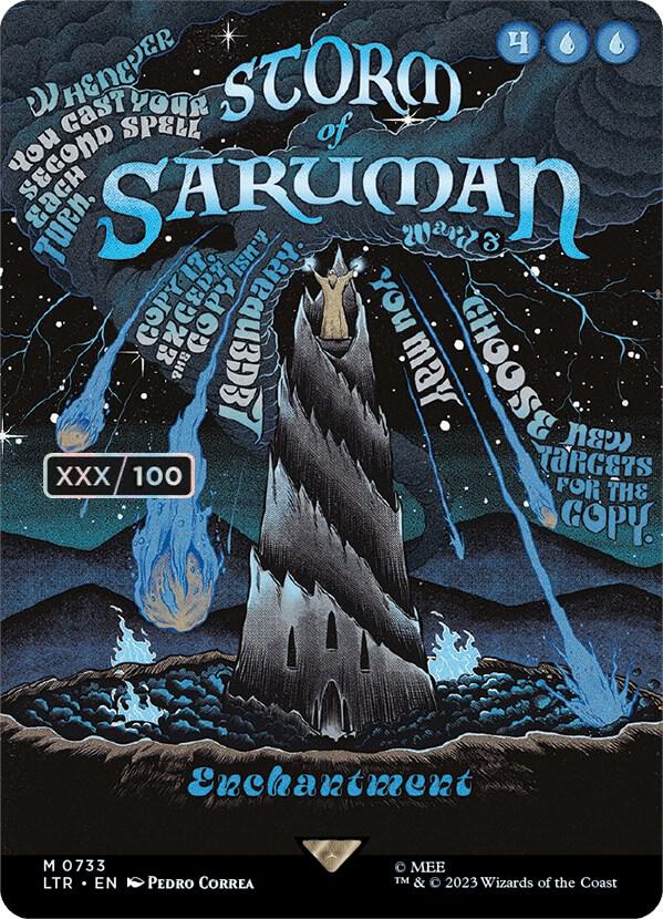 Storm of Saruman (Borderless Poster) (Serial Numbered) [Universes Beyond: The Lord of the Rings: Tales of Middle-earth] 733