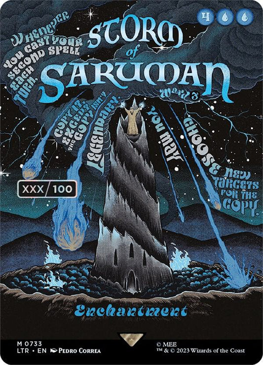 Storm of Saruman (Borderless Poster) (Serial Numbered) [Universes Beyond: The Lord of the Rings: Tales of Middle-earth] 733