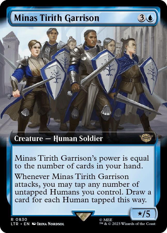 Minas Tirith Garrison (Extended Art) [Universes Beyond: The Lord of the Rings: Tales of Middle-earth] 830