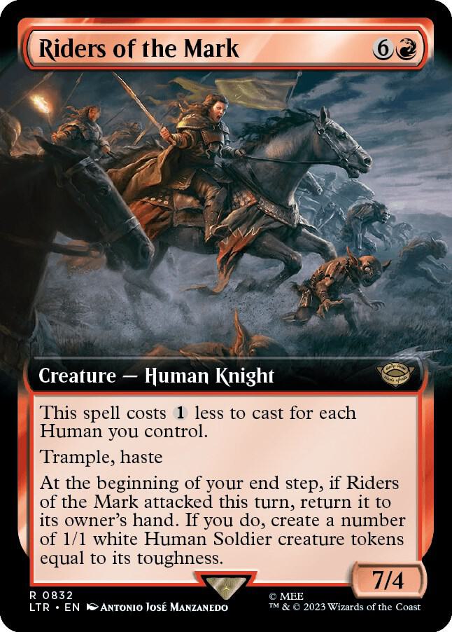 Riders of the Mark (Extended Art) [Universes Beyond: The Lord of the Rings: Tales of Middle-earth] 832