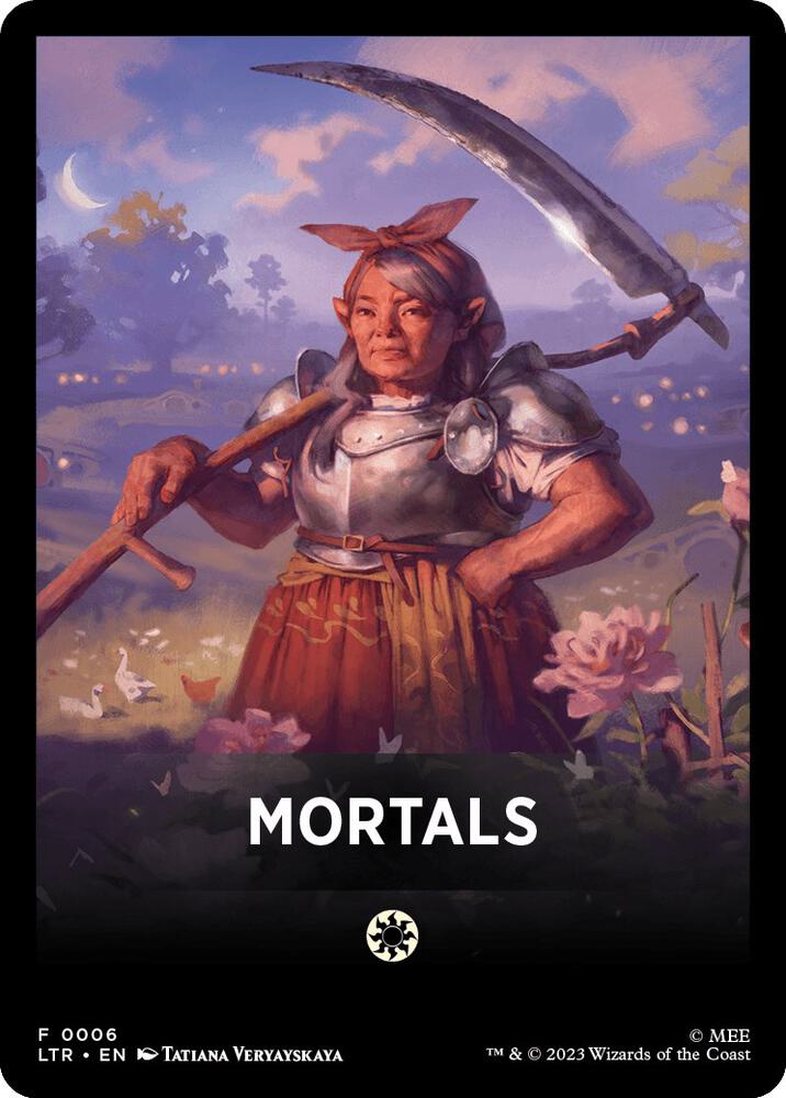 Mortals Theme Card [Universes Beyond: The Lord of the Rings: Tales of Middle-earth] 6