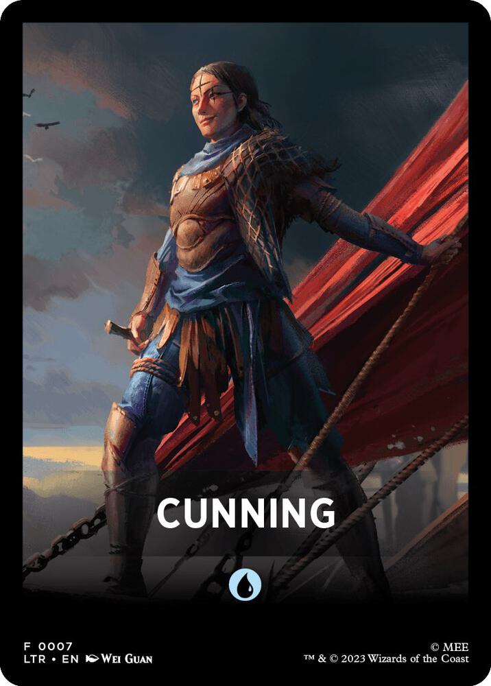 Cunning Theme Card [Universes Beyond: The Lord of the Rings: Tales of Middle-earth] 7