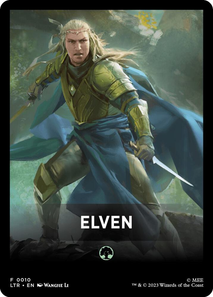 Elven Theme Card [Universes Beyond: The Lord of the Rings: Tales of Middle-earth] 10