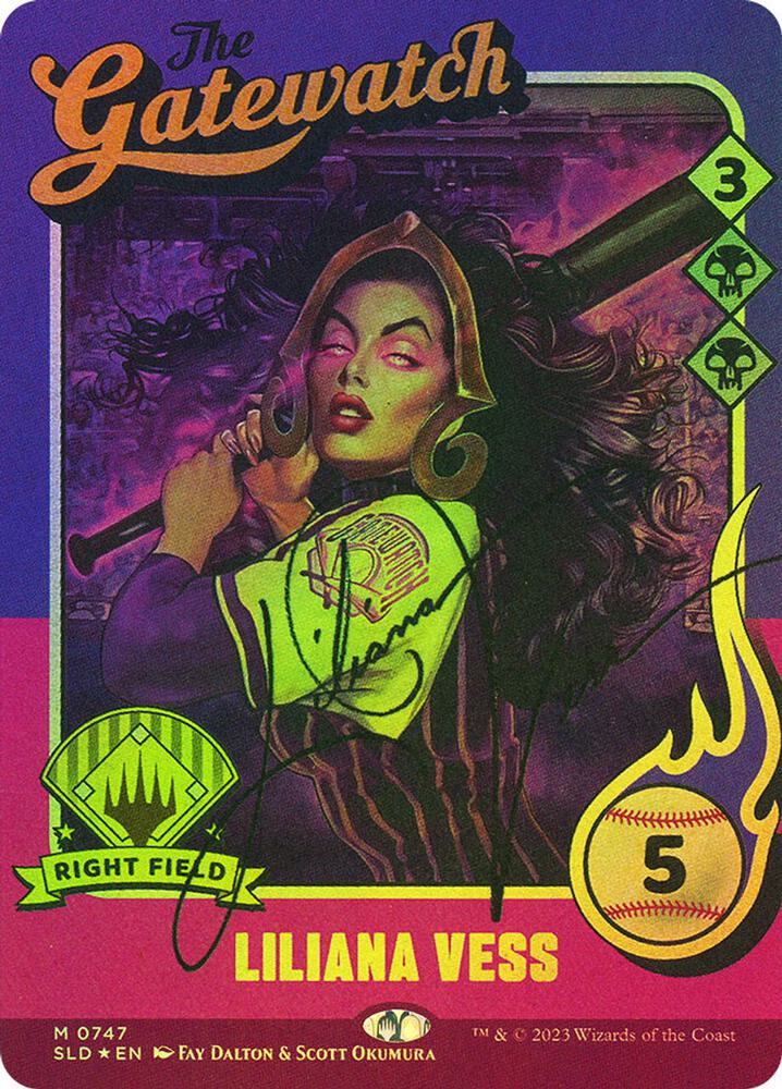 Liliana Vess (747) (Autographed) [Secret Lair Drop Series] 747