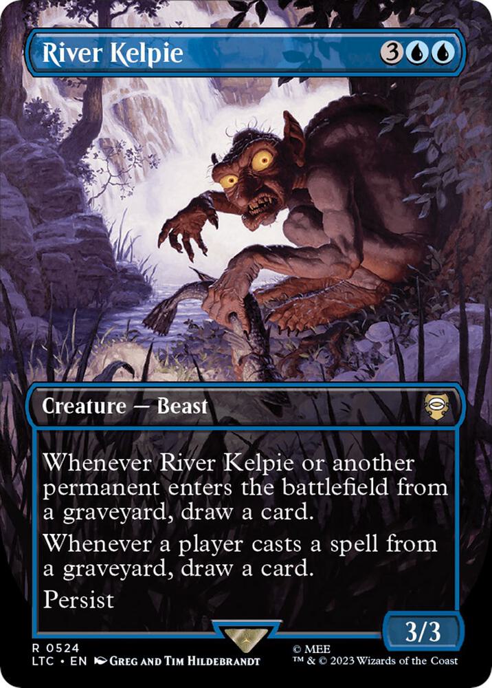 River Kelpie (Borderless) [Commander: The Lord of the Rings: Tales of Middle-earth] 524
