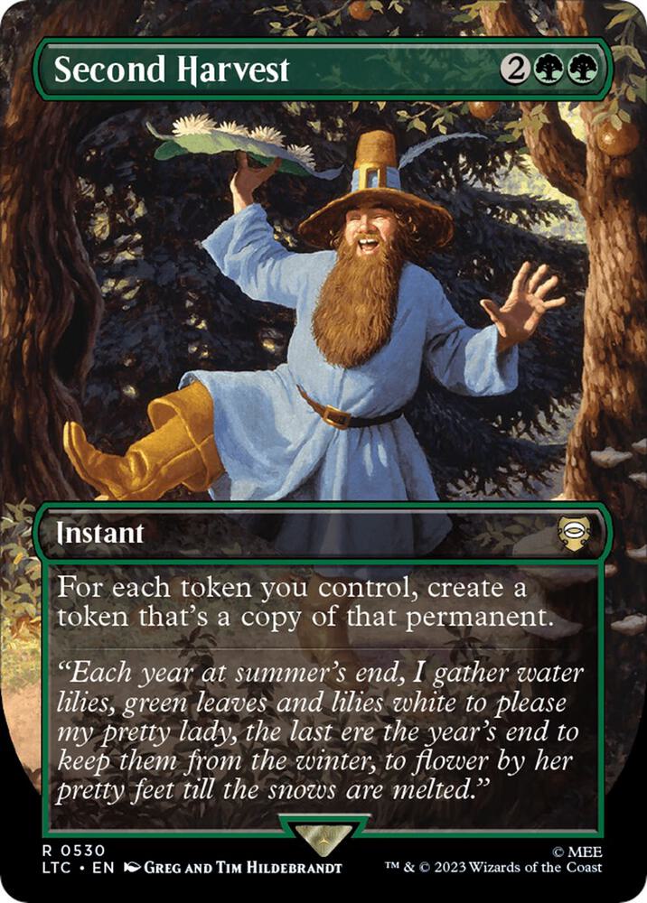 Second Harvest (Borderless) [Commander: The Lord of the Rings: Tales of Middle-earth] 530