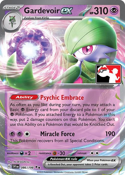 Gardevoir ex - 086/198 [Prize Pack Series Cards] 086/198