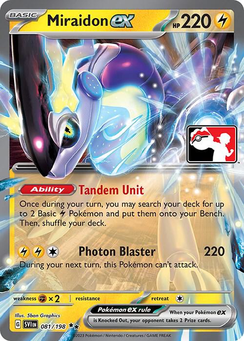 Miraidon ex - 081/198 [Prize Pack Series Cards] 081/198