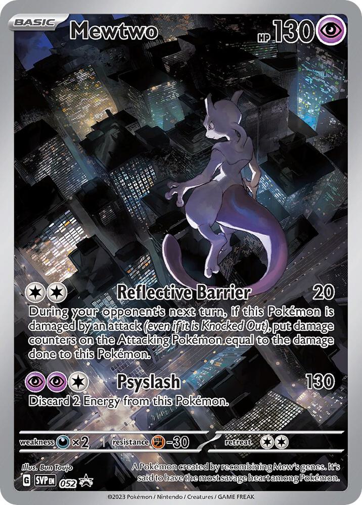 Mewtwo - 052 [SV: Scarlet & Violet Promo Cards] 052