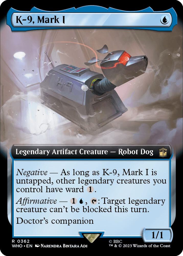 K-9, Mark I (Extended Art) [Universes Beyond: Doctor Who] 362