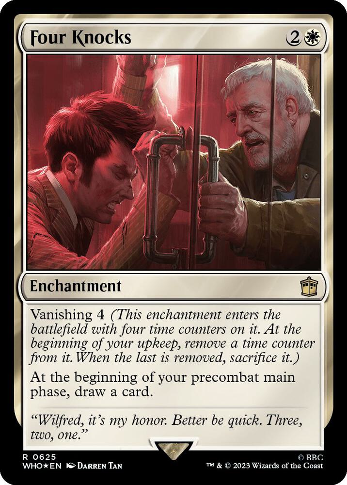 Four Knocks (Surge Foil) [Universes Beyond: Doctor Who] 625
