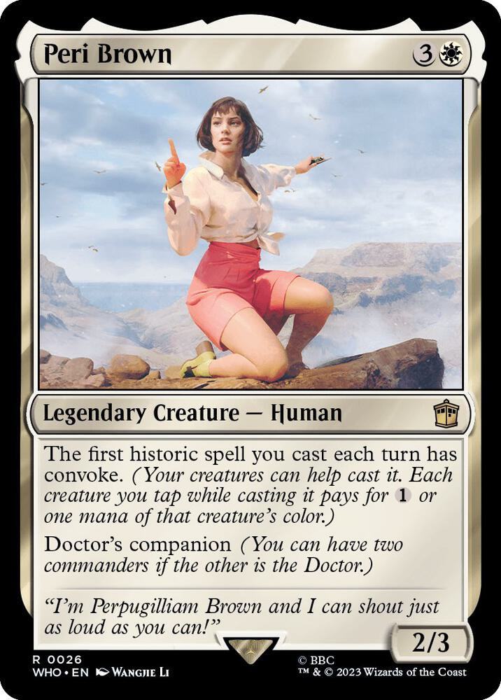 Peri Brown [Universes Beyond: Doctor Who] 26
