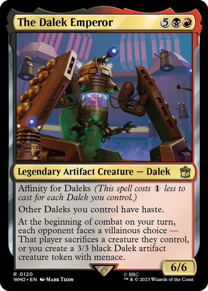 The Dalek Emperor [Universes Beyond: Doctor Who] 120
