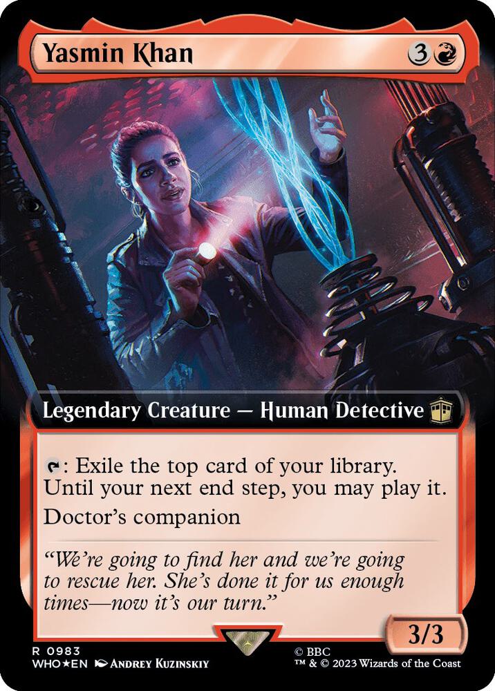 Yasmin Khan (Extended Art) (Surge Foil) [Universes Beyond: Doctor Who] 983